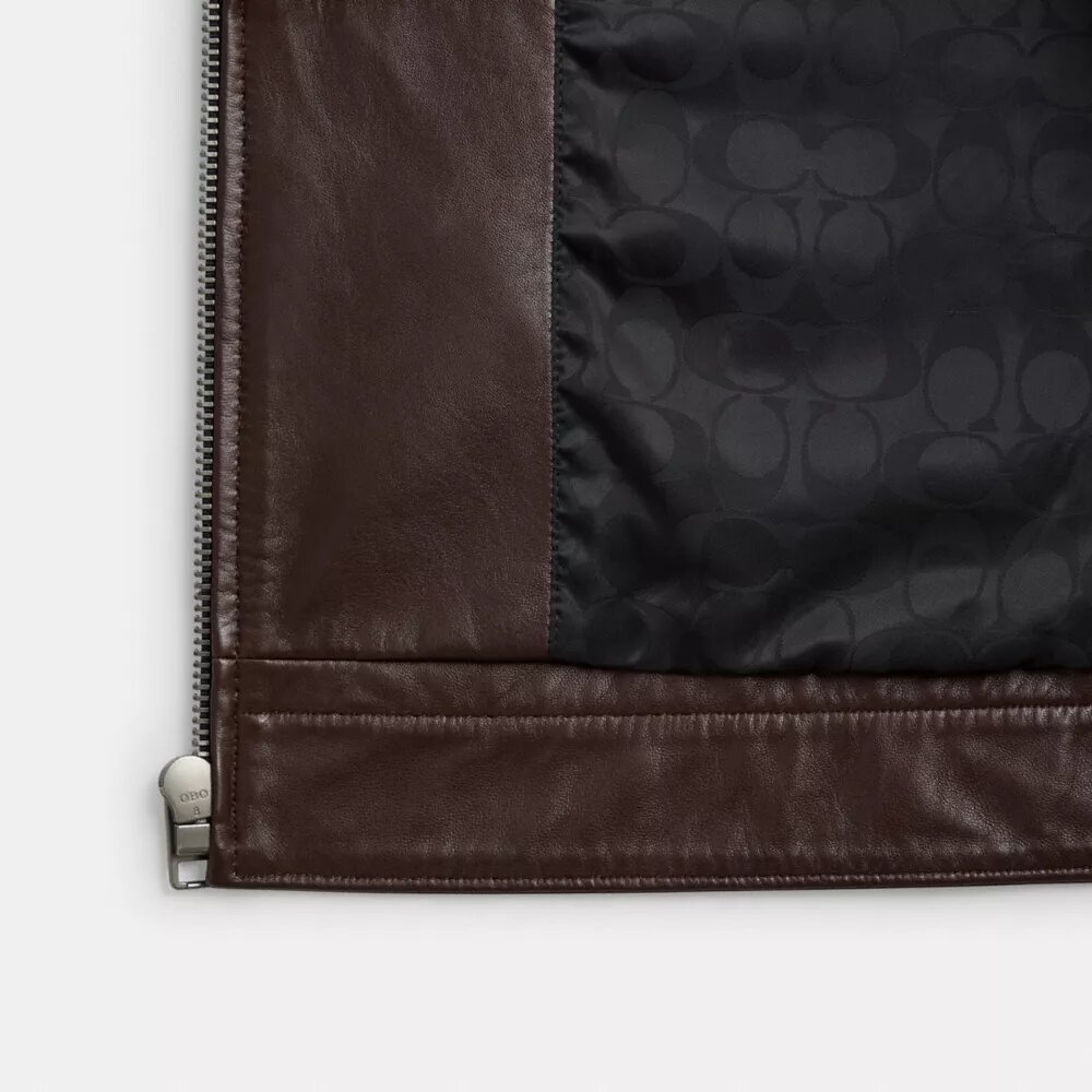 Veste en cuir léger Heritage C