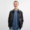 Veste en cuir léger Heritage C