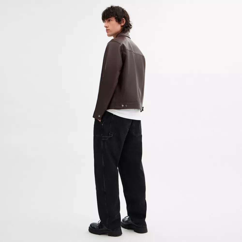 Veste en cuir léger Heritage C