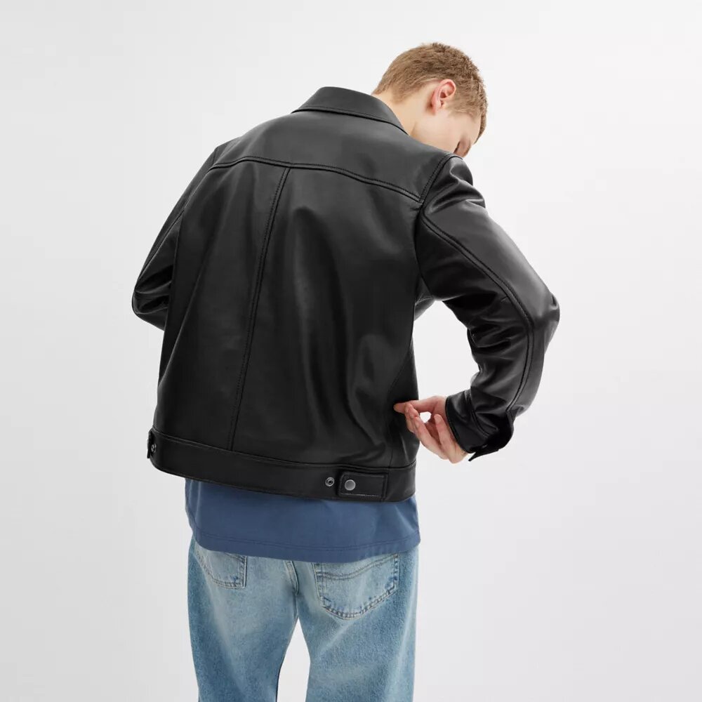 Veste en cuir léger Heritage C