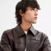 Veste en cuir léger Heritage C