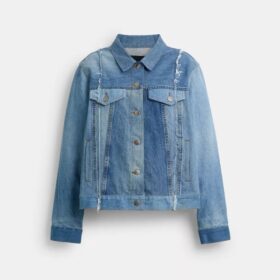 Veste en denim recyclé