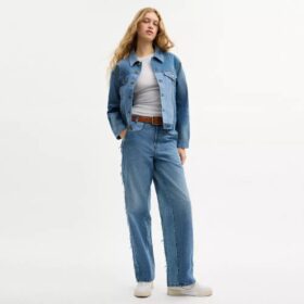 Veste en denim recyclé