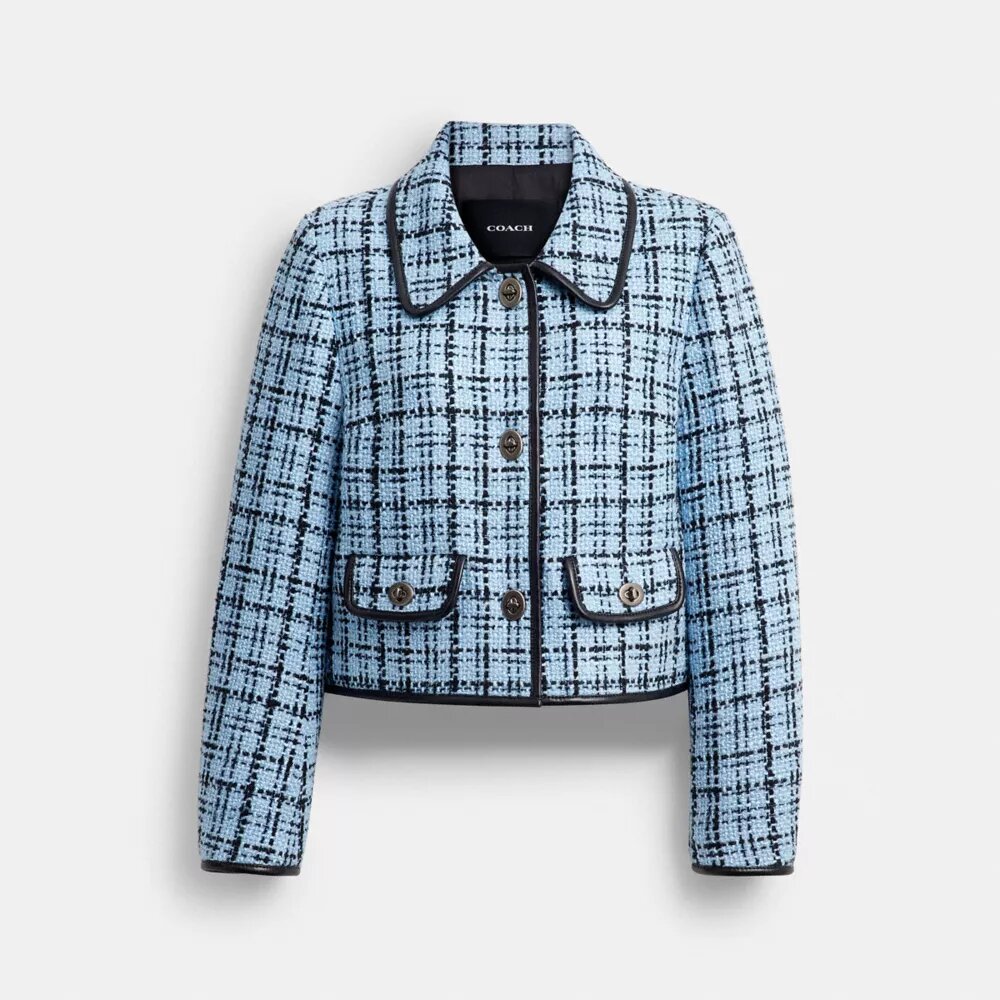 Veste en tweed Turnlock