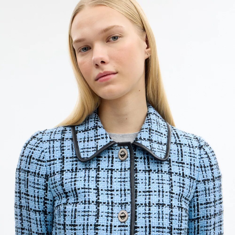Veste en tweed Turnlock