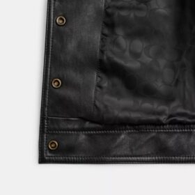 Veste rétrécie Heritage C à boutons-pression sur le devant