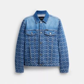 Veste trucker Signature en coton biologique
