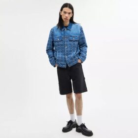 Veste trucker Signature en coton biologique