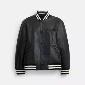 Veste universitaire en cuir