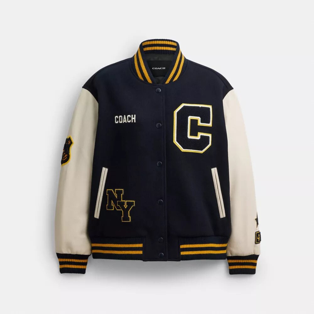 Veste universitaire en laine