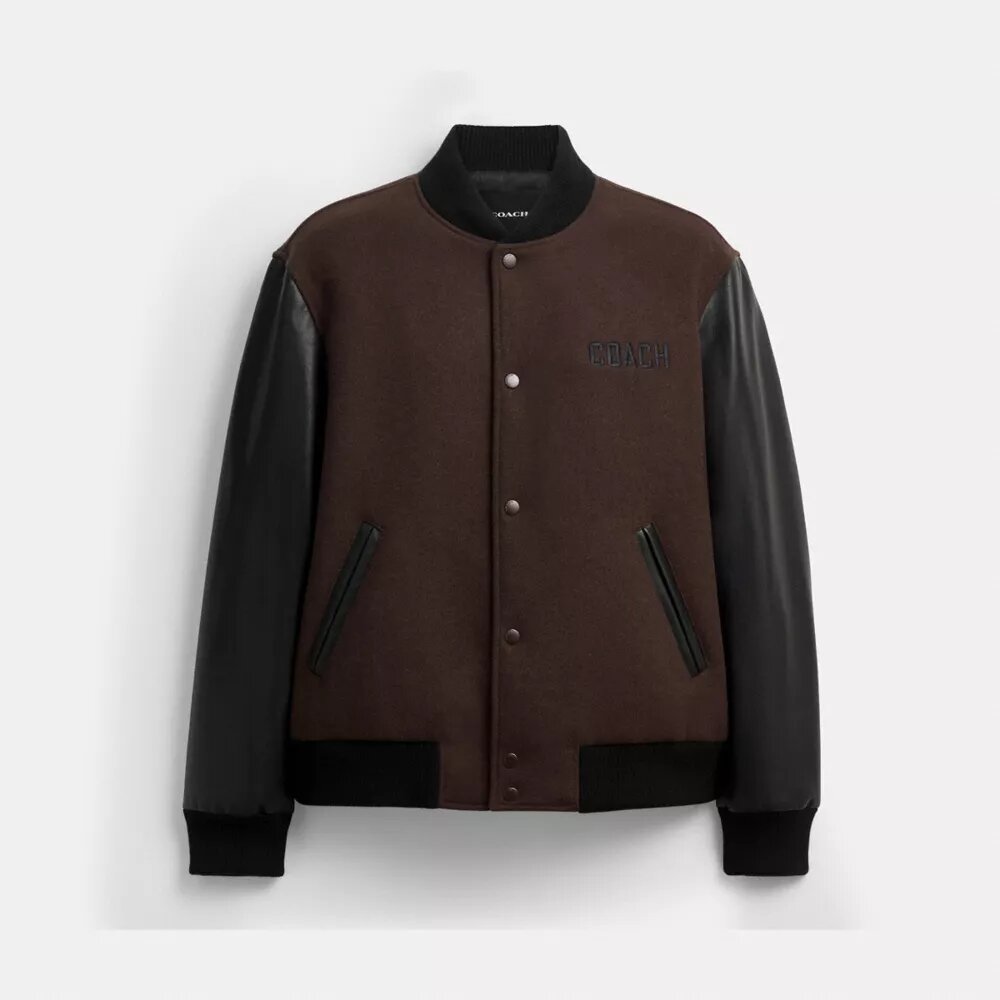Veste universitaire en laine