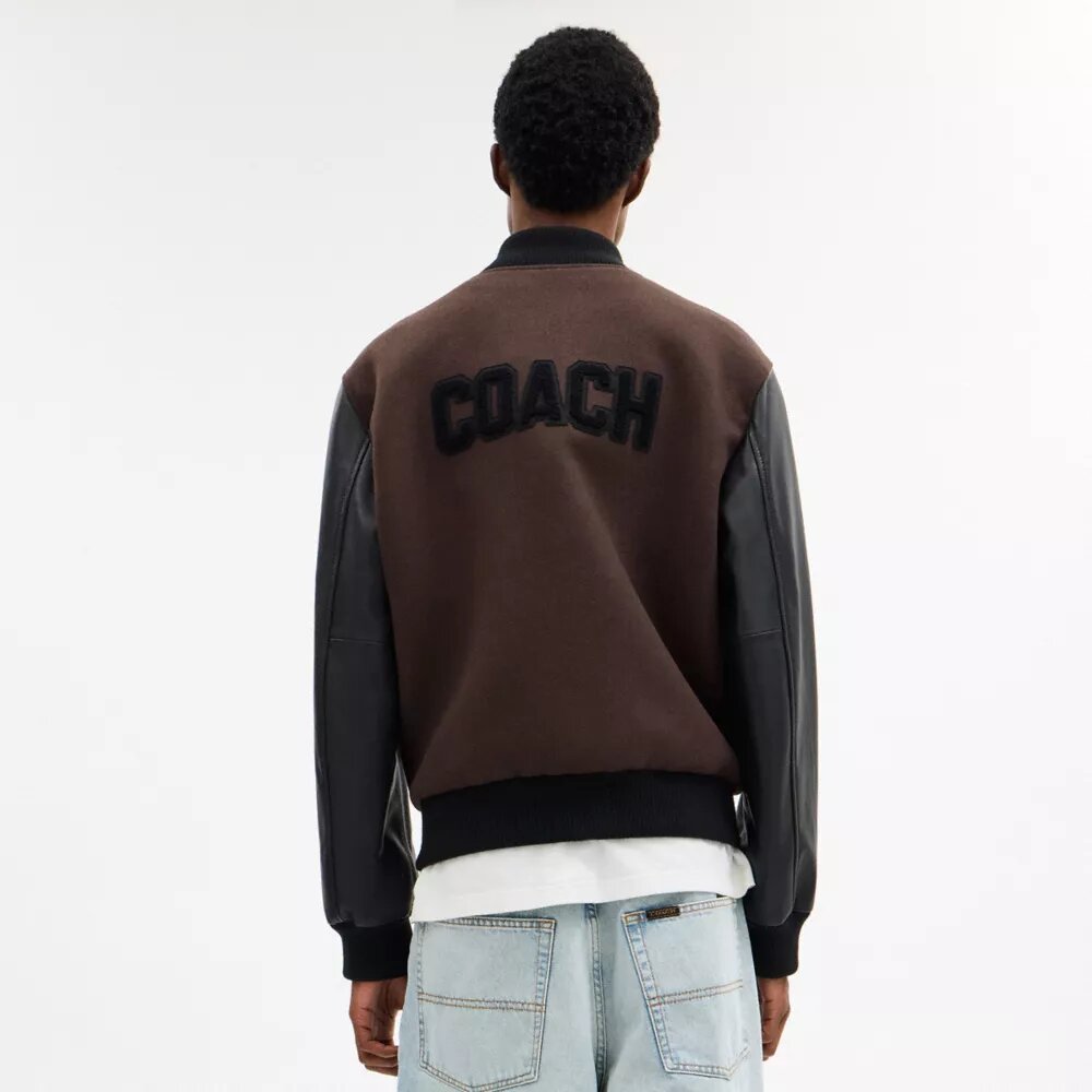 Veste universitaire en laine